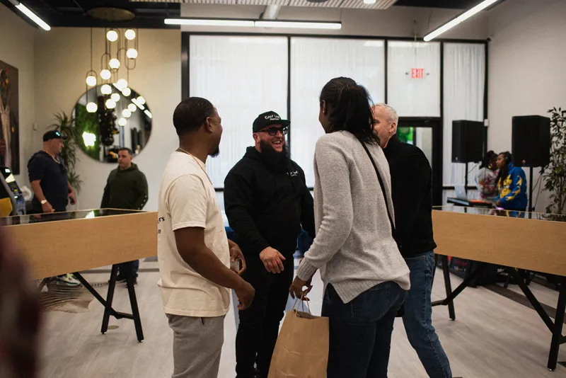 Inside East Leaf Dispensary